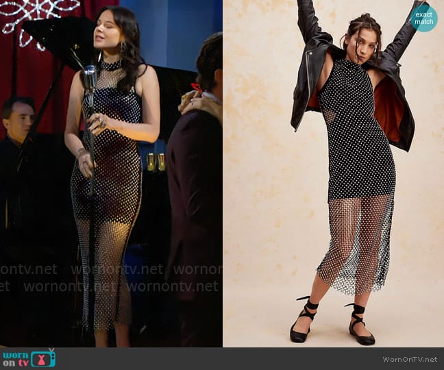 Elliatt Audrina Dress worn by Tessa Porter (Cait Fairbanks) on The Young and the Restless