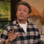 Jamie Oliver’s check shirt on The Drew Barrymore Show