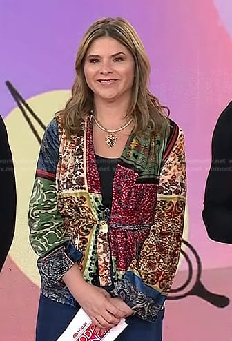 Jenna’s patchwork jacket on Today