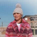 Jenna’s pink plaid coat on Today