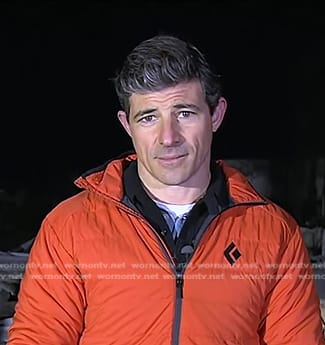 Matt Gutman’s orange jacket on Good Morning America