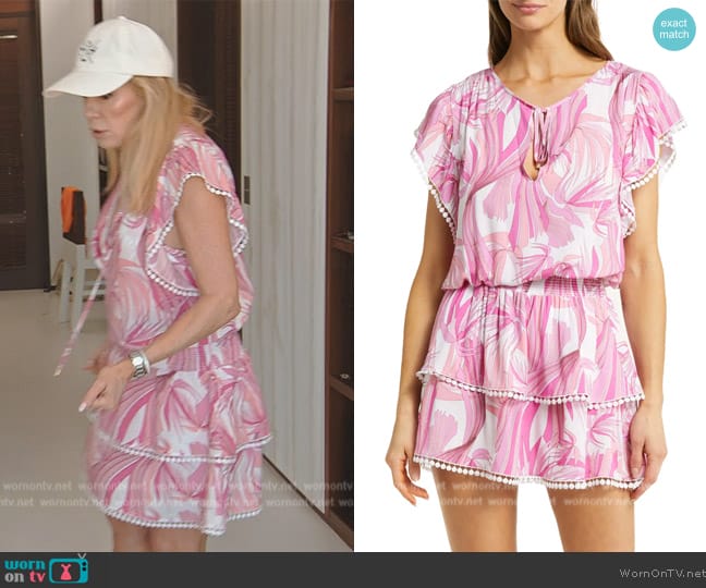 Melissa Odabash Keri Cover-Up Dress worn by Ramona Singer on The Real Housewives Ultimate Girls Trip