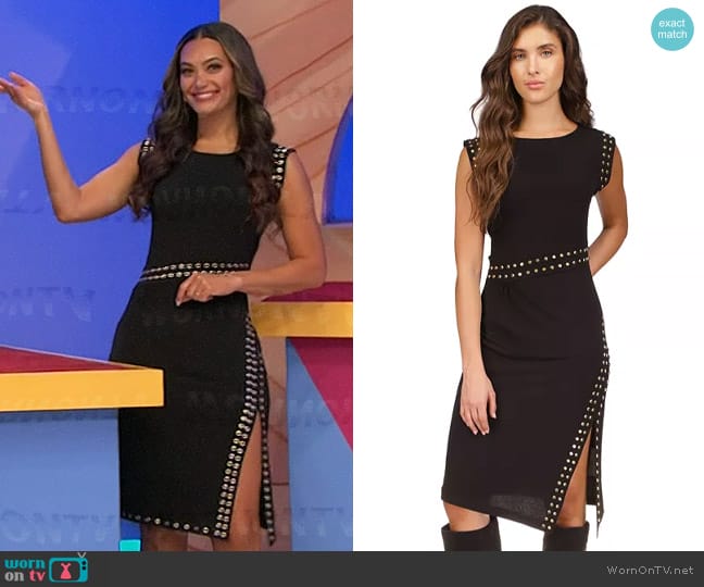 MICHAEL Michael Kors Astor Dress worn by Alexis Gaube on The Price is Right