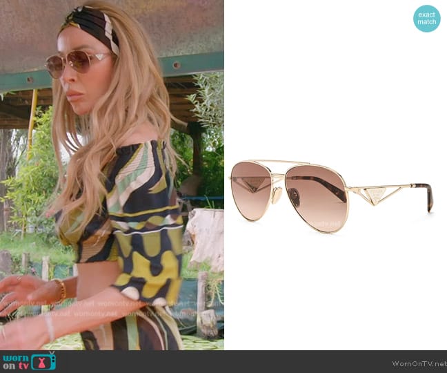 Pucci Printed Shorts worn by Lisa Hochstein (Lisa Hochstein) on The Real Housewives of Miami