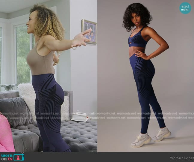 Savage x Fenty Special FX High-Waist Leggings worn by Ashley Darby on The Real Housewives of Potomac