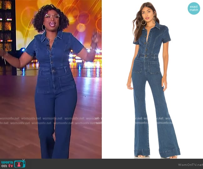 Show Me Your Mumu Everhart Jumpsuit worn by Jennifer Hudson on The Jennifer Hudson Show