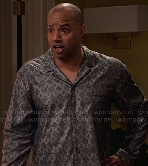 Trey’s pajamas on Extended Family