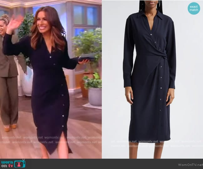 Veronica Beard Wright Long Sleeve Dress worn by Alyssa Farah Griffin on The View