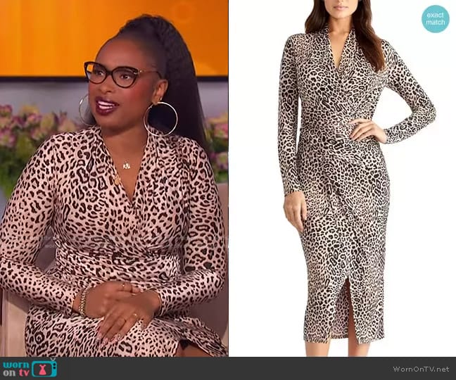 RACHEL Rachel Roy Bret Jersey Dress worn by Jennifer Hudson on The Jennifer Hudson Show