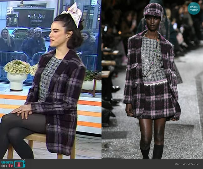 Chanel Pre-Fall 2024 Collection worn by Margaret Qualley on Today