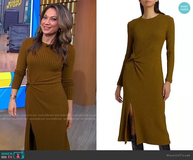 Tanya Taylor Elana Dress worn by Ginger Zee on Good Morning America