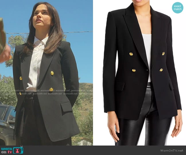 A.L.C. Sedgwick II Tailored Jacket worn by Callie Foster (Maia Mitchell) on Good Trouble