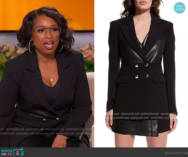 AS by DF Vera Bustier Blazer worn by Jennifer Hudson on The Jennifer Hudson Show