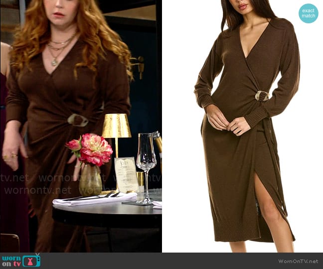 ASTR the Label Mazzy Dress worn by Mariah Copeland (Camryn Grimes) on The Young and the Restless