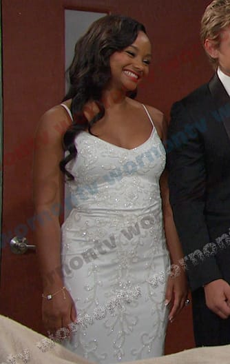 Chanel’s wedding dress on Days of our Lives