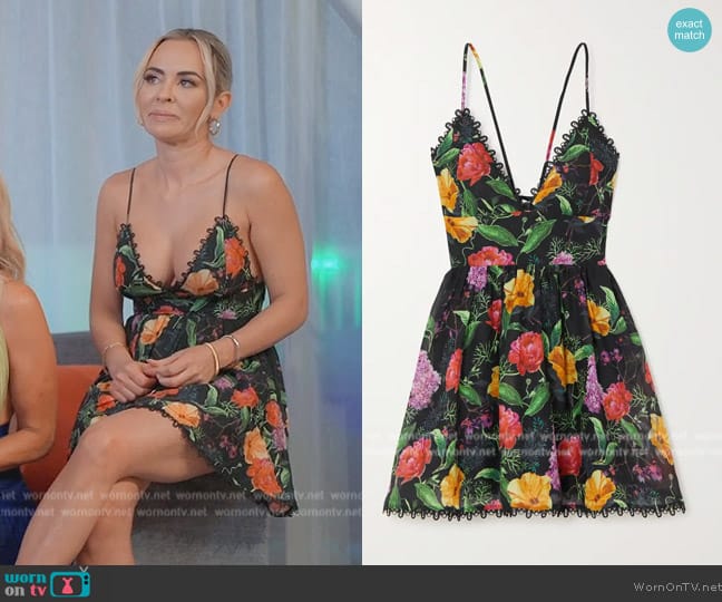 Charo Ruiz Ibiza Issya Mini Dress worn by Nicole Martin (Nicole Martin) on The Real Housewives of Miami