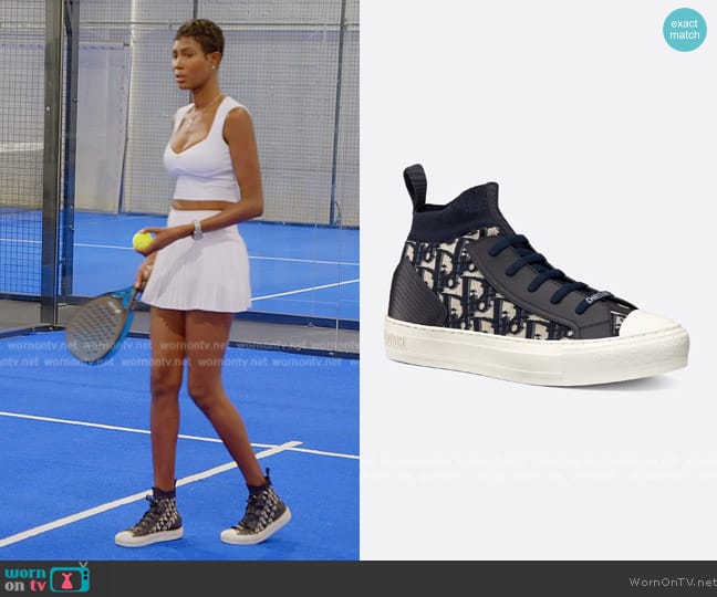 Dior Walk n Dior Sneakers worn by Kiki Barth (Kiki Barth) on The Real Housewives of Miami