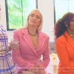 Erika’s pink blazer dress on The Real Housewives of Beverly Hills