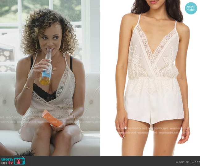 Flora Nikrooz Romper worn by Ashley Darby on The Real Housewives of Potomac