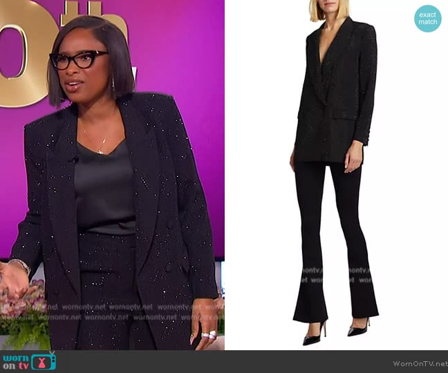 Generation Love Baxter Crystal Blazer worn by Jennifer Hudson on The Jennifer Hudson Show