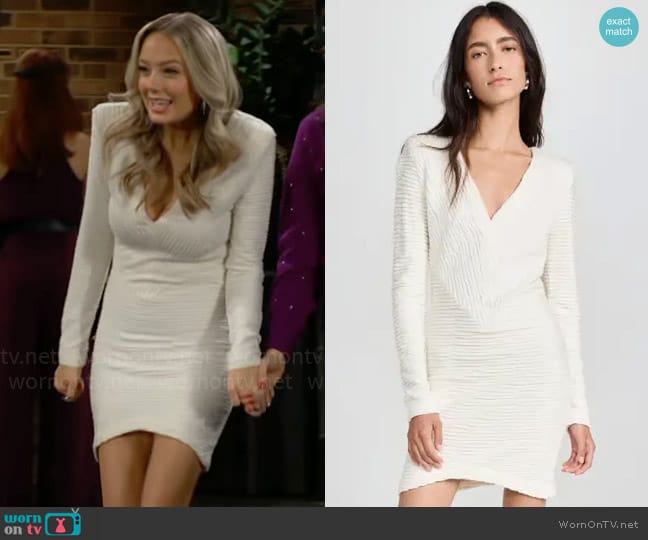 IRO Othilie Dress worn by Abby Newman (Melissa Ordway) on The Young and the Restless