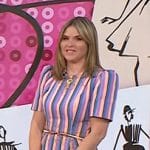 Jenna’s striped short sleeve dress on Today