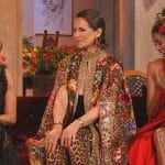 Julia’s animal print confessional cape and pants on The Real Housewives of Miami