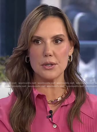 Kendra Scott’s floral chain necklace on Today