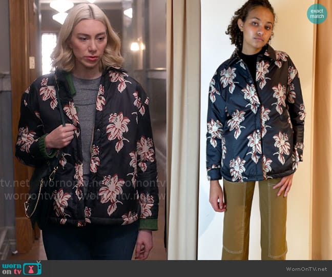 No.6 Ryann Jacket worn by Allison Grant (Madeline Wise) on So Help Me Todd