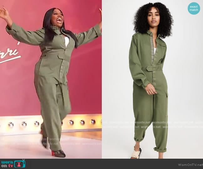 Oak & Acorn Rebelle Reserve Coveralls worn by Sherri Shepherd on Sherri