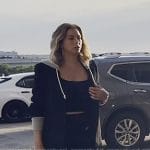 Robyn’s black hooded jacket on The Real Housewives of Potomac