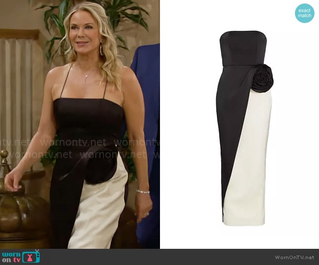 Ronny Kobo Pradova Dress worn by Brooke Logan (Katherine Kelly Lang) on The Bold and the Beautiful