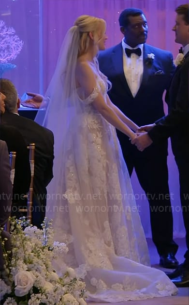 Sylvie Brett’s wedding dress on Chicago Fire