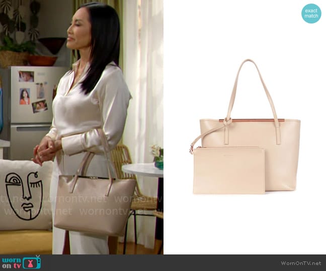 Ted Baker Isbell Bag worn by Li Finnegan (Naomi Matsuda) on The Bold and the Beautiful
