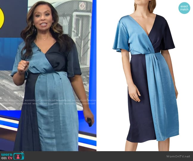 Adelyn Rae Tasha Dress worn by Adelle Caballero on Today