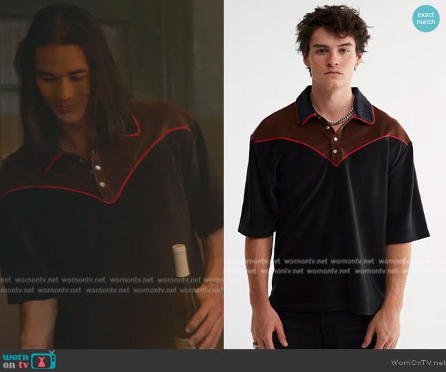 BDG Vaquero Polo Shirt worn by (Booboo Stewart) on Good Trouble