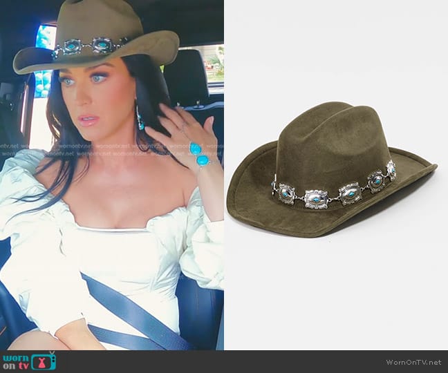 No details available worn by Katy Perry on American Idol