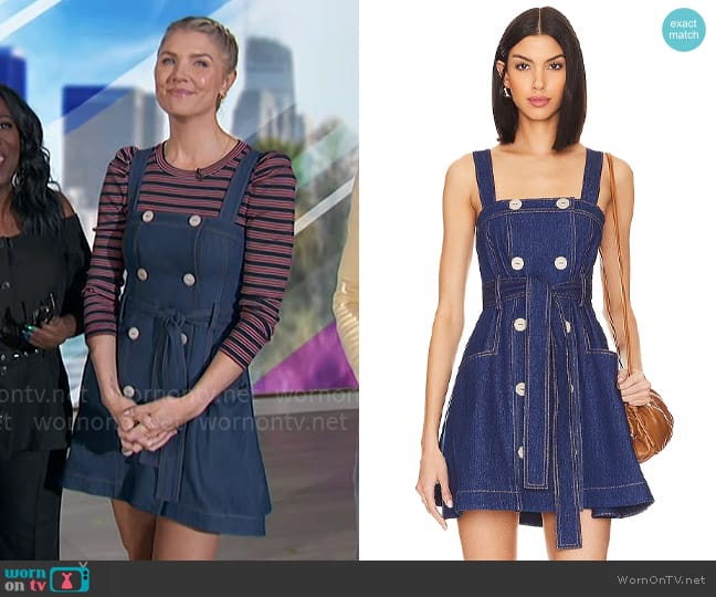 Alexis Danni Dress worn by Amanda Kloots on The Talk