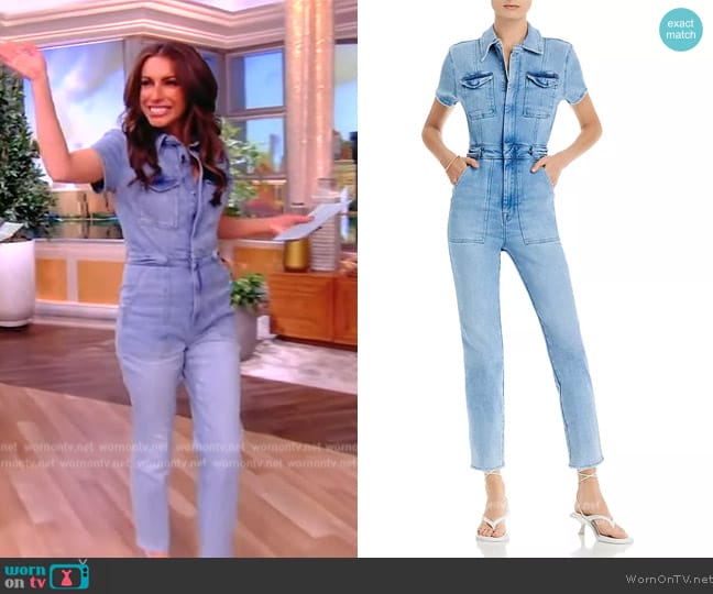 Good American Fit for Success Jumpsuit worn by Alyssa Farah Griffin on The View