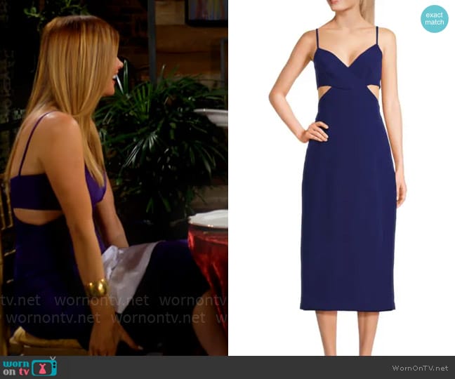 Halston Lyn Dress worn by Phyllis Summers (Michelle Stafford) on The Young and the Restless
