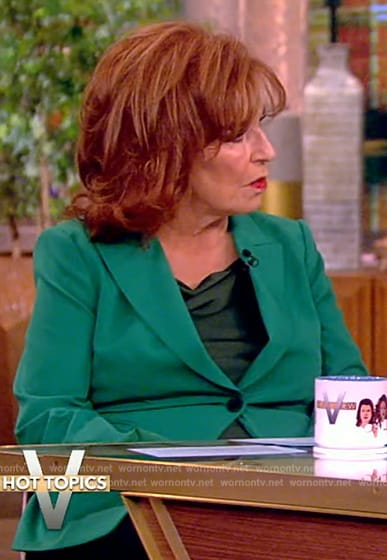 Joy’s green blazer on The View