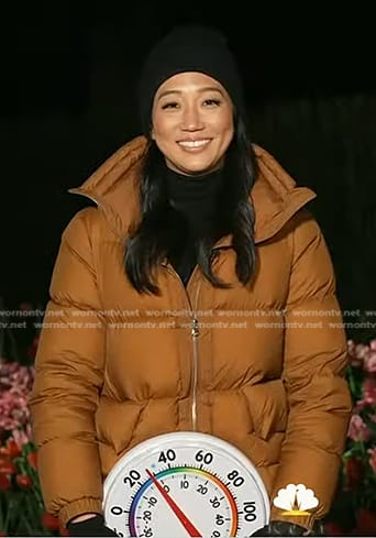Kathy Park’s puffer down jacket on Today