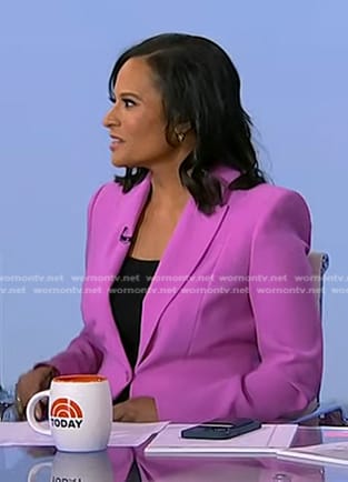 Kristen’s pink blazer on Today