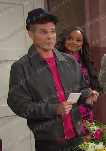 Leo’s grey jacket on Days of our Lives