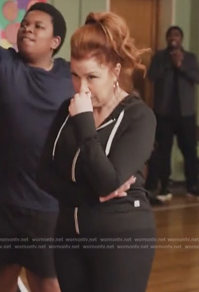 Melissa’s black hoodie on Abbott Elementary