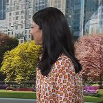 Natalie’s white print shirt on Today