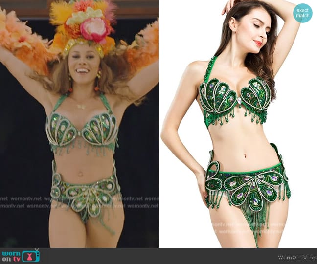 Royal Smeela Belly Dance Costume worn by Ashley Darby on The Real Housewives of Potomac