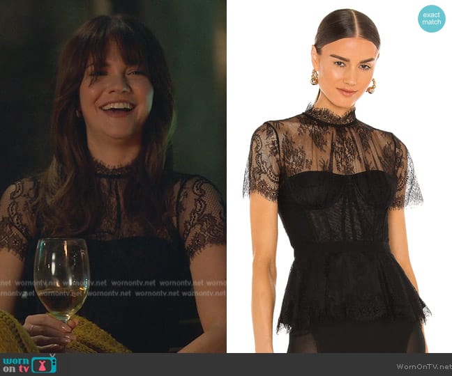 Simkhai Kehlani Top worn by Callie Foster (Maia Mitchell) on Good Trouble
