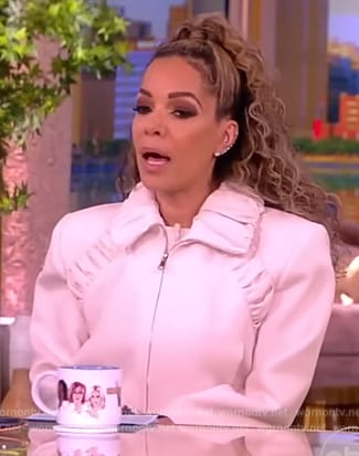 Sunny’s ruffle collar jacket on The View