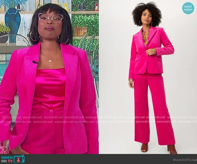 Trina Turk Nero Blazer worn by Jennifer Hudson on The Jennifer Hudson Show